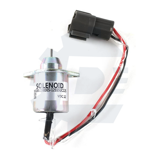 Fuel shut off solenoid valve AM882277 compatible with John Deere 670 770 870 970 1070 compact tractor