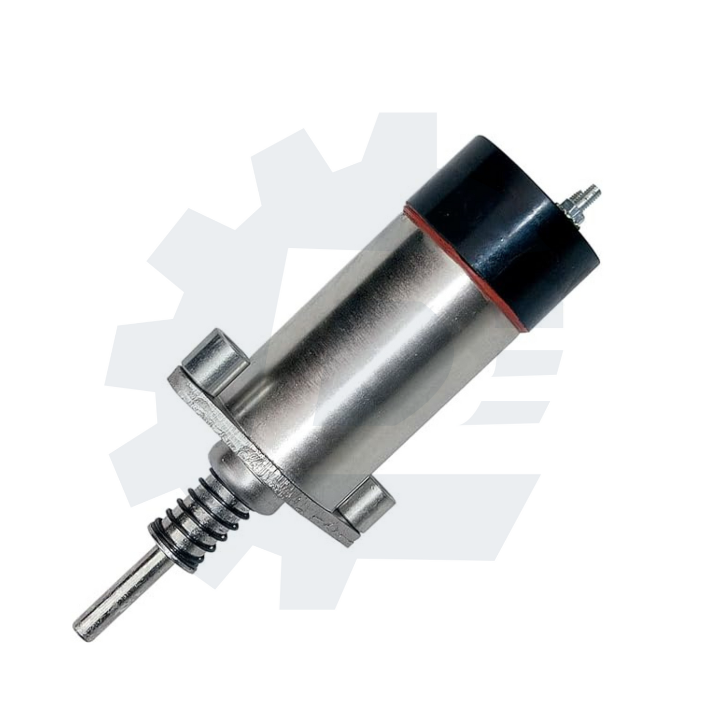 Fuel Shut-Off Solenoid 12V 2 terminals 125-5773 8C-9986 1255773 SOL22103 compatible with Caterpillar 3406C SR4 3204 3304 3306 3406B 3306B