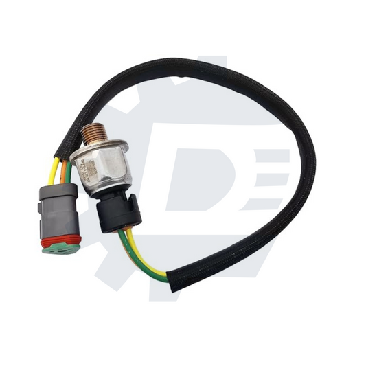 Heavy duty fuel oil pressure sensor 224-4536 for Caterpillar C7 C9 C15 on-highway engines, replaces 194-6726 3PP6-1