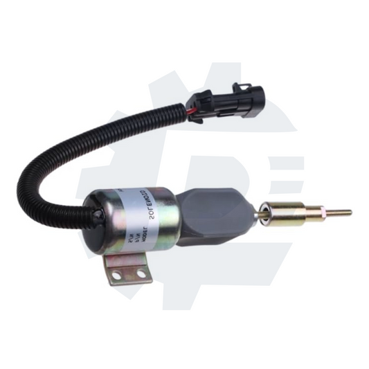 24V fuel shutoff solenoid valve 3355427 compatible with Cummins, VW, Ford