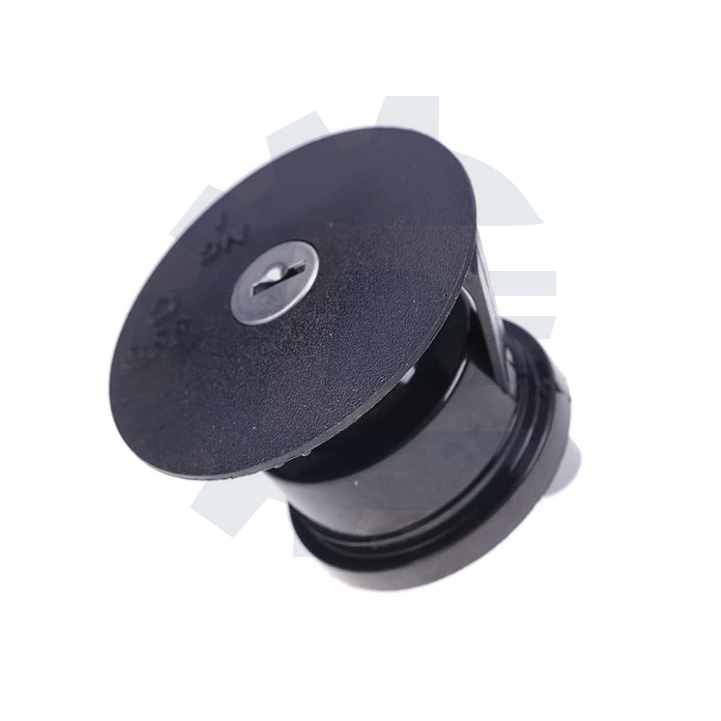 Upgraded starter ignition switch with umbrella key for EZGO RXV gas golf carts (2008-Up), 2-position 4-terminal, replaces 611284 603623, includes 2 spare keys and carabiner