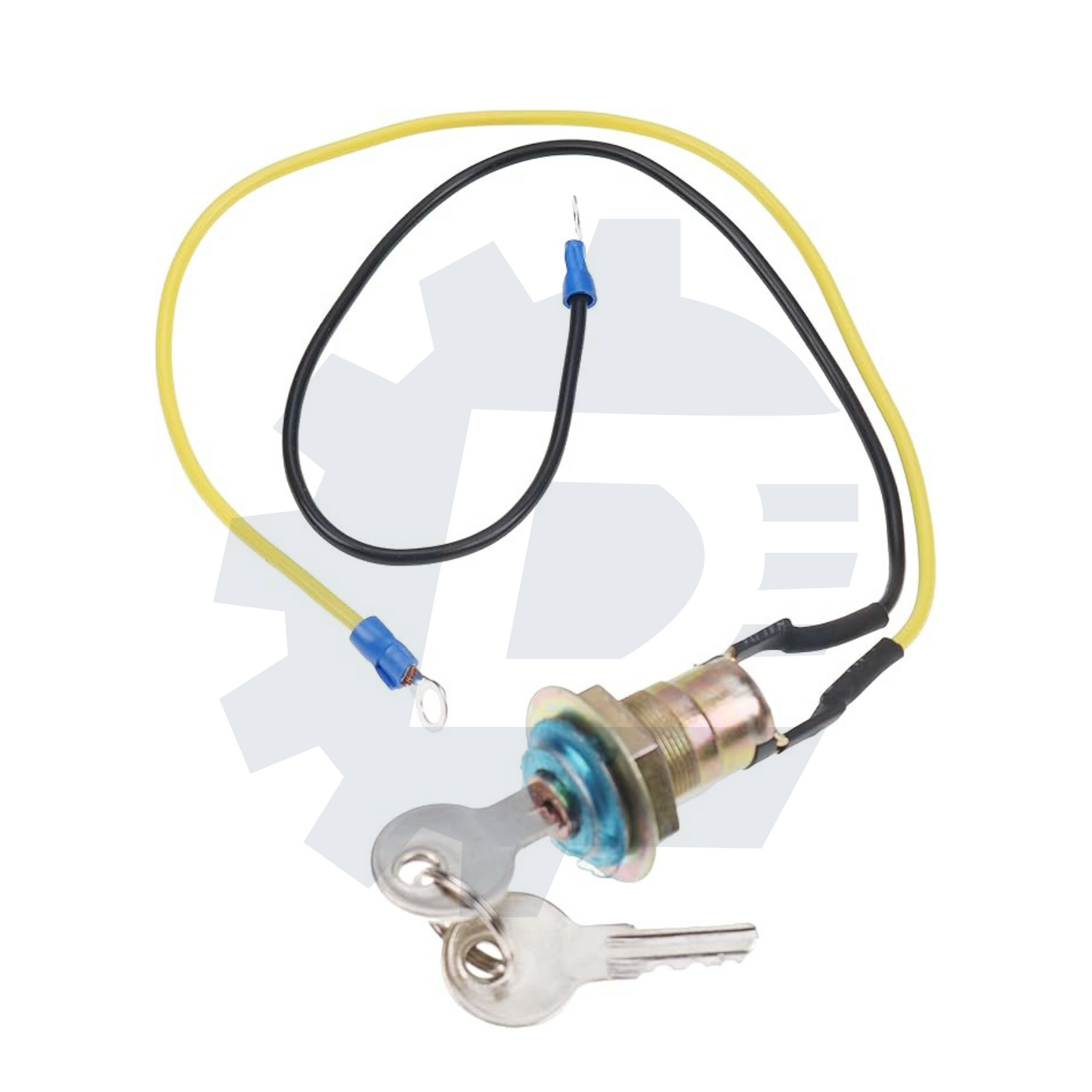 Ignition switch with 2 keys 8N3679C for Ford 8N, NAA Jubilee, 2000 & 4000 tractors and John Deere 4020