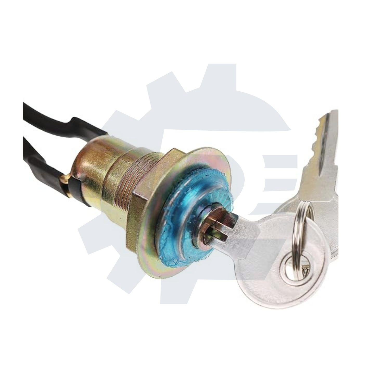 Ignition switch with 2 keys 8N3679C for Ford 8N, NAA Jubilee, 2000 & 4000 tractors and John Deere 4020