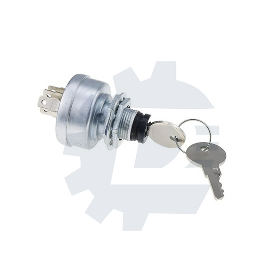 Ignition key switch TCA22740 with 3 keys for John Deere 170 185 265 lawn tractors, replaces AM101561 TCA15075