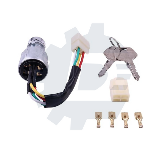 Ignition key switch JK411-01 for Heli CPCD20 CPCD30 CPQ10 forklifts, replaces Z8710-04110 Z871014110