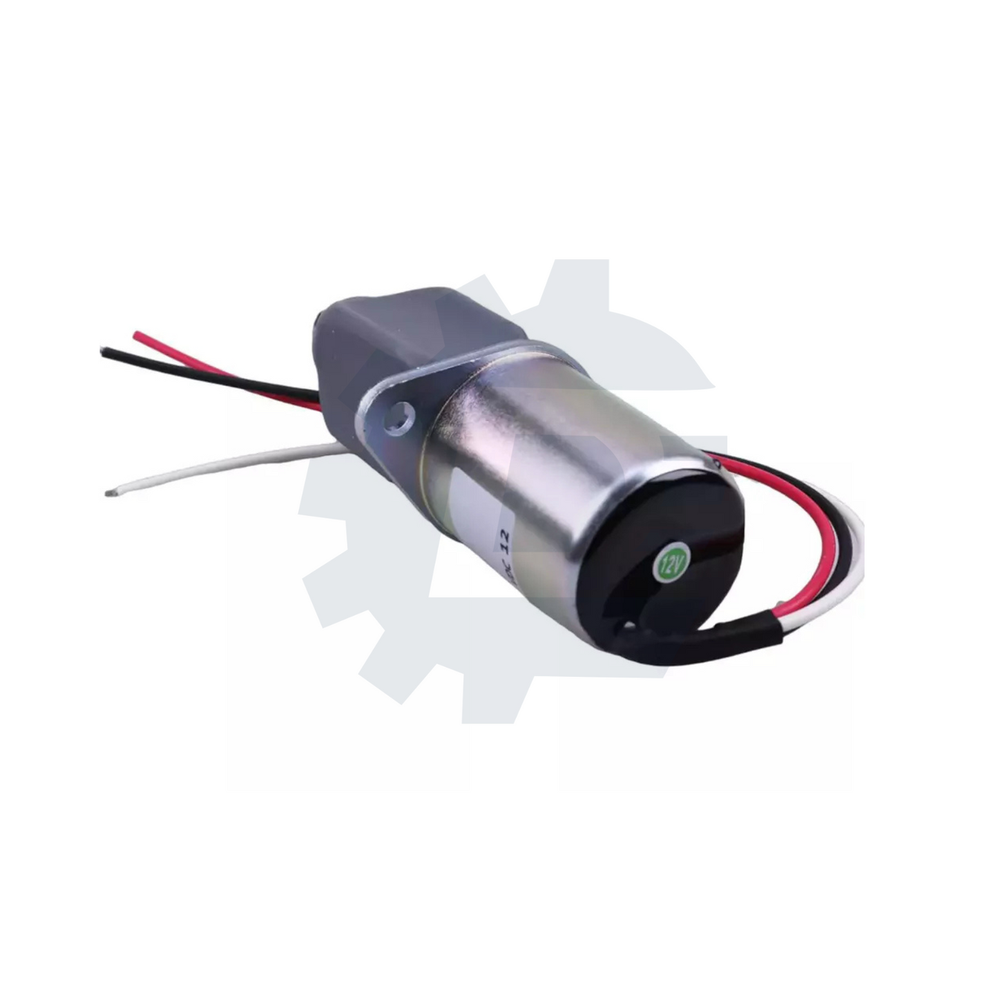 SA-3725-12 12V fuel shutoff solenoid valve compatible with Mitsubishi L2E L3E S3L S4L K4N-D61KG, Mahindra Max 28, Tractor EC13 EC15 EC15B EC20 EC20B EC25 EC30, replacement 30A87-20402