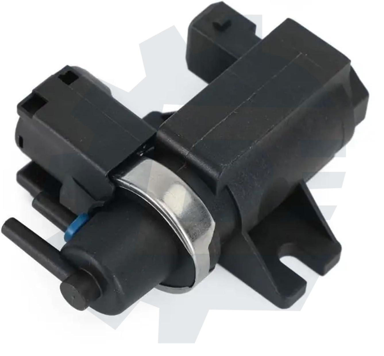 BMW turbocharger boost control solenoid valve part #11747584628, also fits #700887210. Compatible with BMW models X5, X6, Z4, 528i, 535i, 750i with chassis codes F20, F30, E90, E91