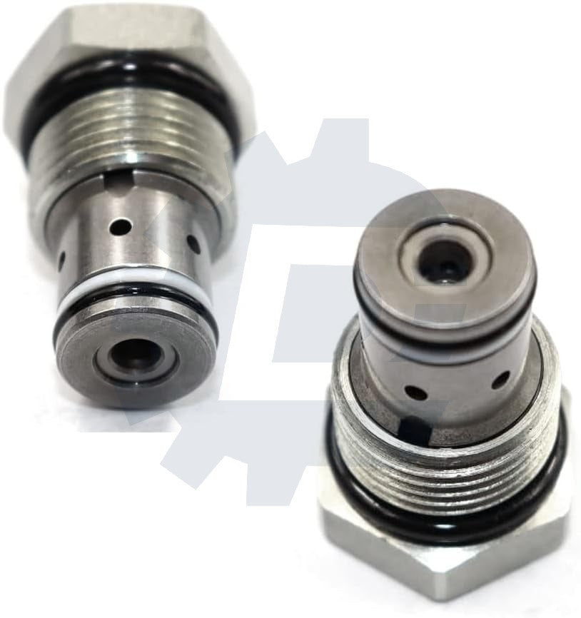 Caterpillar check valve assembly part #2812725. Fits a wide range of CAT equipment including Excavators (345B to 390D), Engines (C10, C12, C15, C18, 3406E), Motor Graders, Articulated Dump Trucks, Track-Type Tractors, Wheel Dozers, and more.