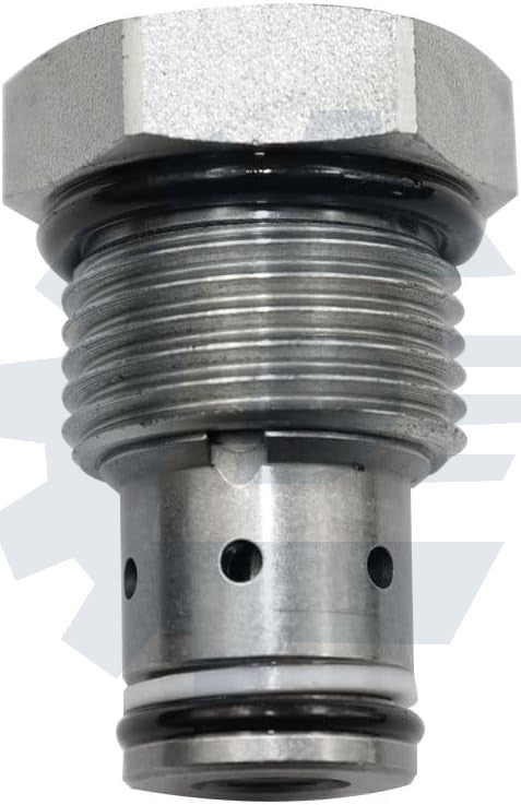 Caterpillar check valve assembly part #2812725. Fits a wide range of CAT equipment including Excavators (345B to 390D), Engines (C10, C12, C15, C18, 3406E), Motor Graders, Articulated Dump Trucks, Track-Type Tractors, Wheel Dozers, and more.