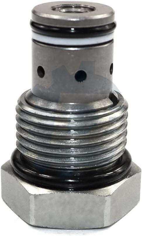 Caterpillar check valve assembly part #2812725. Fits a wide range of CAT equipment including Excavators (345B to 390D), Engines (C10, C12, C15, C18, 3406E), Motor Graders, Articulated Dump Trucks, Track-Type Tractors, Wheel Dozers, and more.