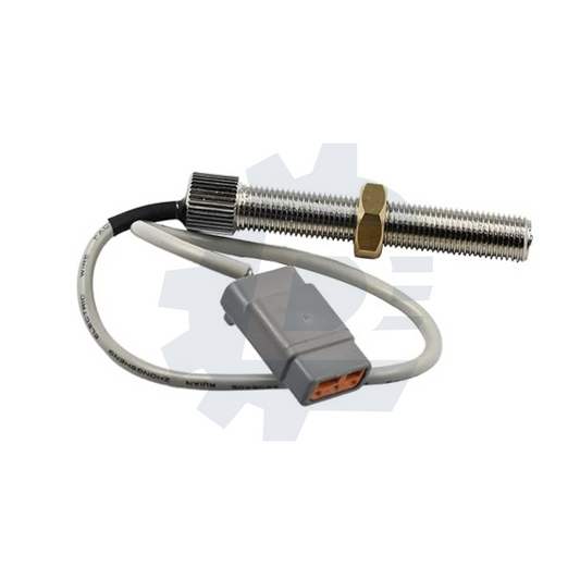 Generac magnetic speed sensor and crank position pick-up part #0D2244M. This RPM sensor monitors engine speed for Generac generators and engines.