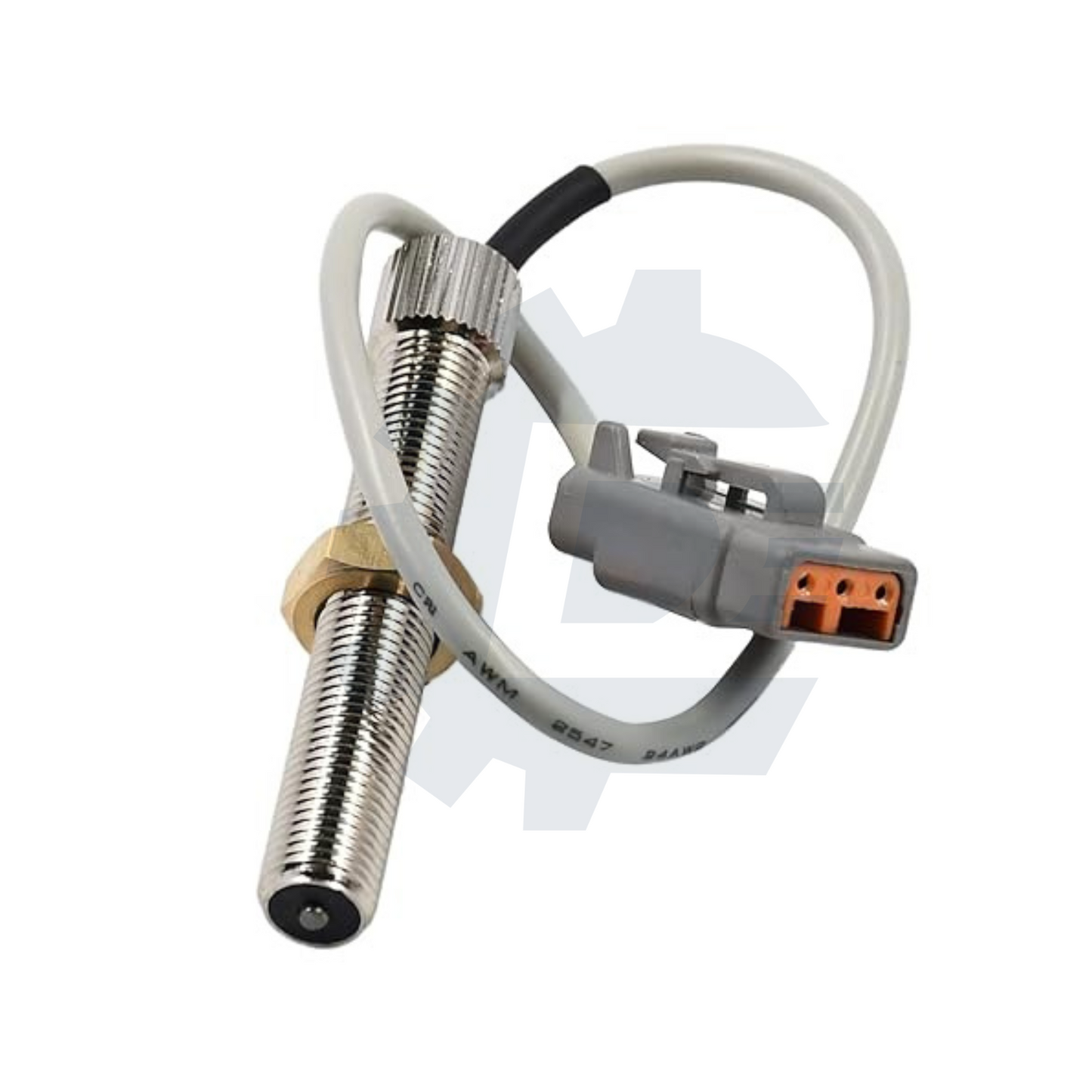 Generac magnetic speed sensor and crank position pick-up part #0D2244M. This RPM sensor monitors engine speed for Generac generators and engines.