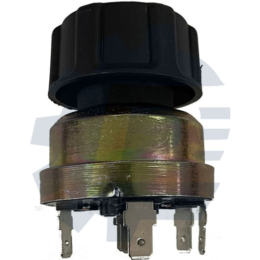 Ignition switch 79057306 for Fiat and Massey Ferguson tractors, replaces 82984103 5086008