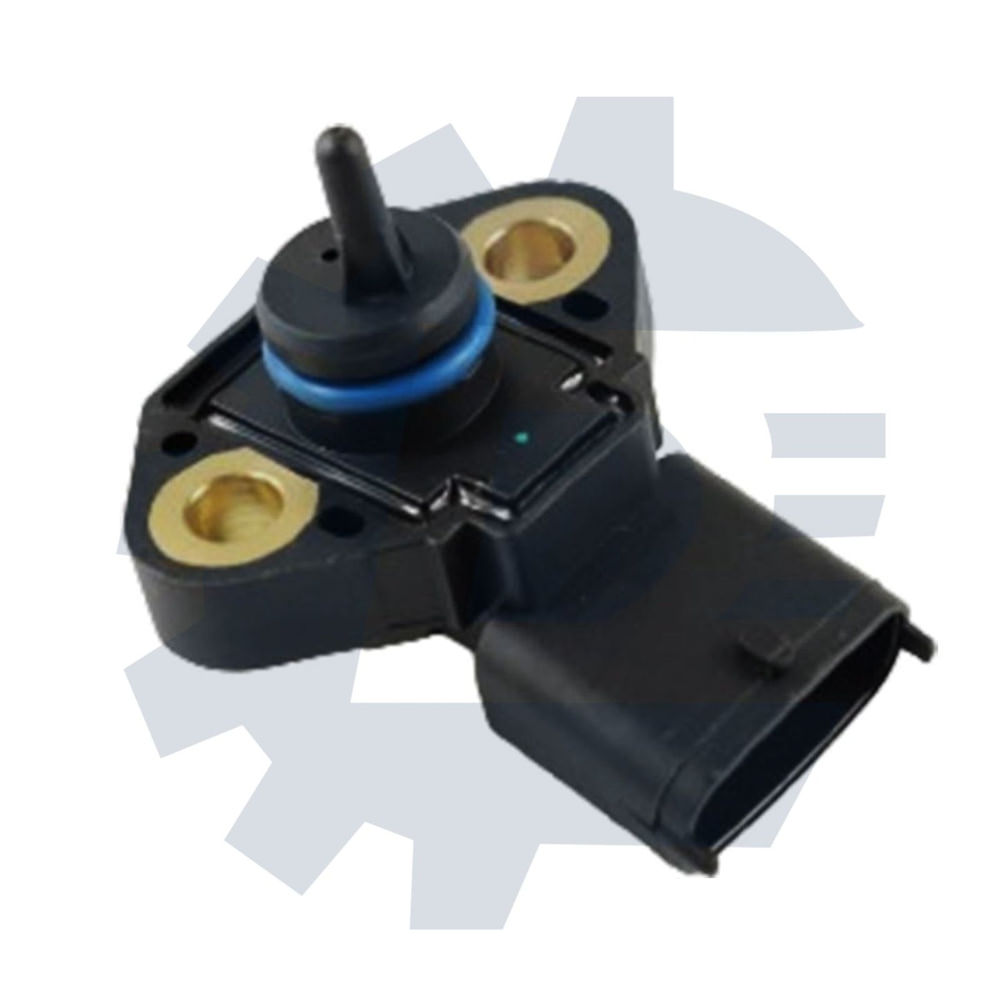 Manifold Absolute Pressure (MAP) Sensor part numbers 0281006123, 0281006282, 0281006283, 0281002246, A0091534728, 41532028, compatible with Mercedes-Benz and Cummins diesel engines.