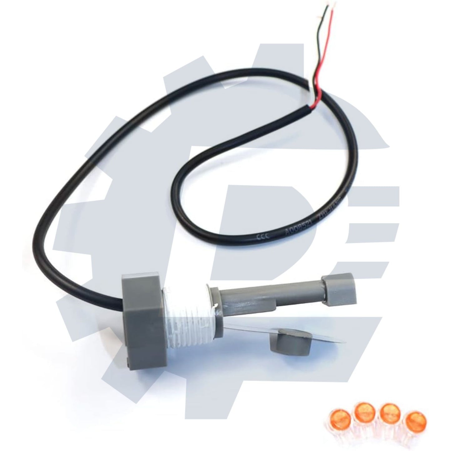 New 3-wire (Black, White, Red) flow switch replacement part #520736 for Pentair IntelliChlor IC15, IC20, IC40, and IC60 salt chlorine generator cells manufactured after 2018.