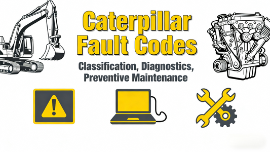 Understanding Caterpillar Fault Codes: Categories, Diagnostics, and Preventive Maintenance