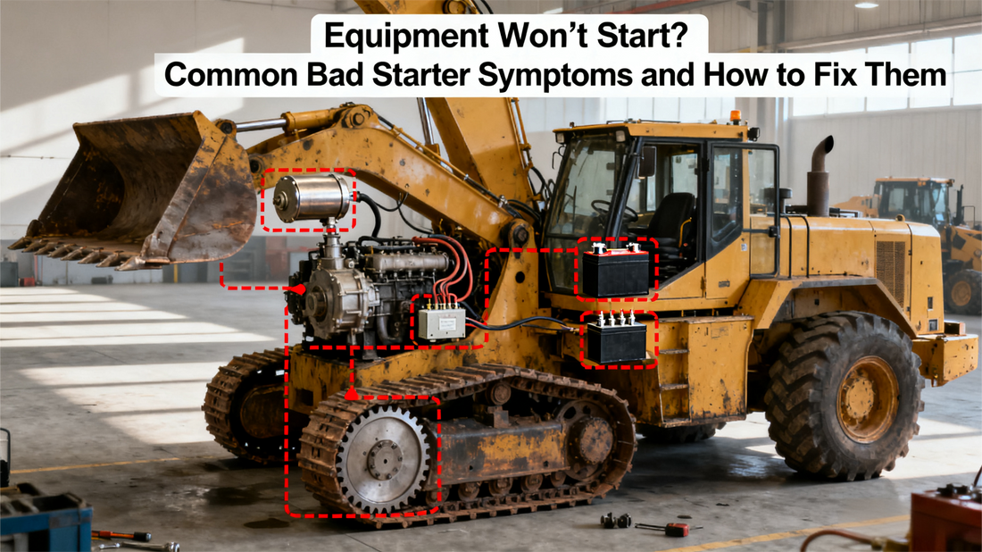 Starter Problems? How to Spot, Fix, and Prevent Common Equipment Starting Issues