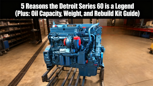 5 Reasons the Detroit Series 60 is a Legend (Plus: Oil Capacity, Weight, and Rebuild Kit Guide)