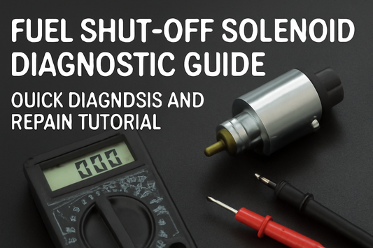 Fuel Shut-Off Solenoid Diagnostic Guide Quick Diagnosis and Repair Tutorial