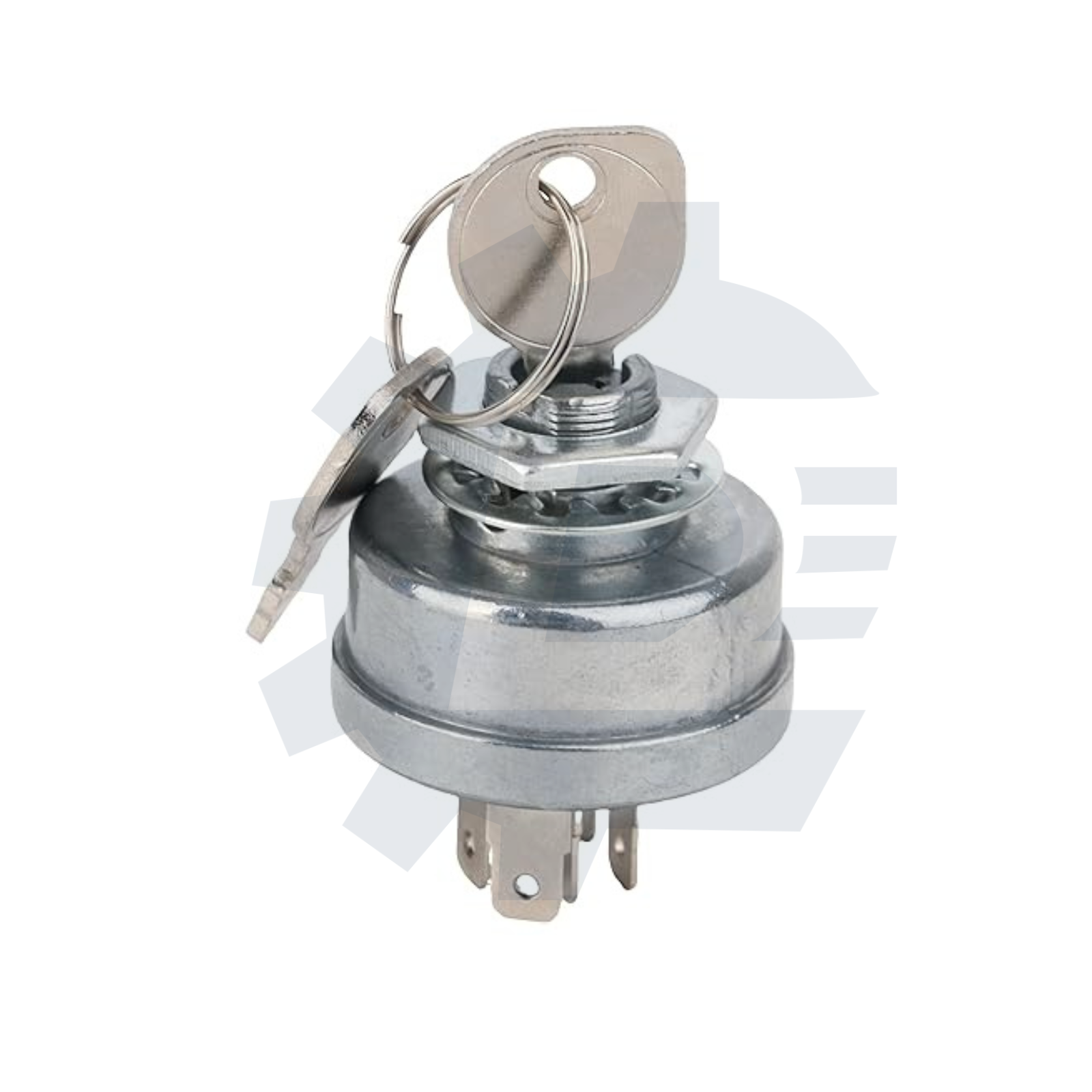 6-terminal 3-position ignition switch for Exmark Lazer Z and Toro Z Master mowers with 60" 72" decks, replaces 103-0206 104-2541 109-4736