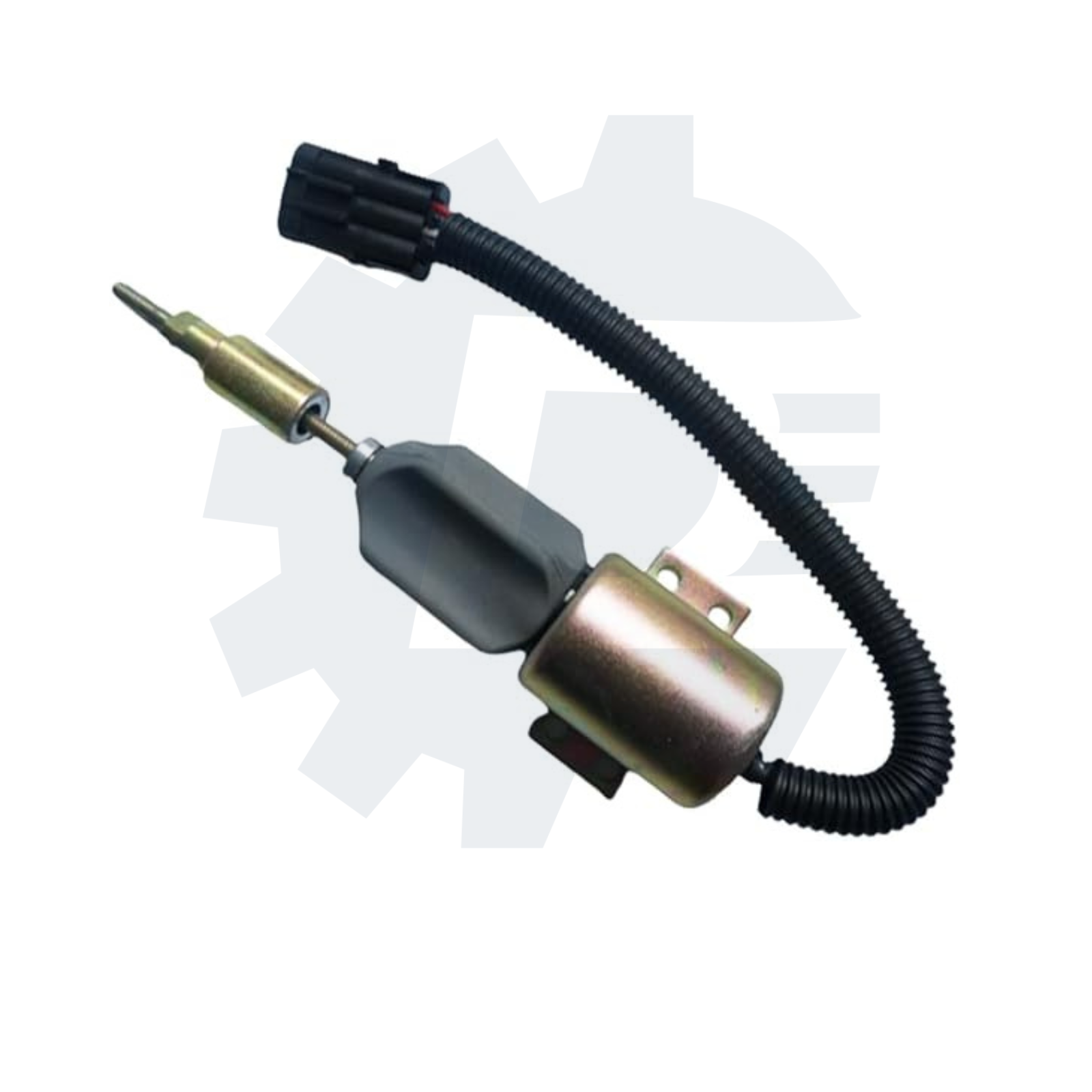 24V fuel shutoff solenoid valve 3355427 compatible with Cummins, VW, Ford
