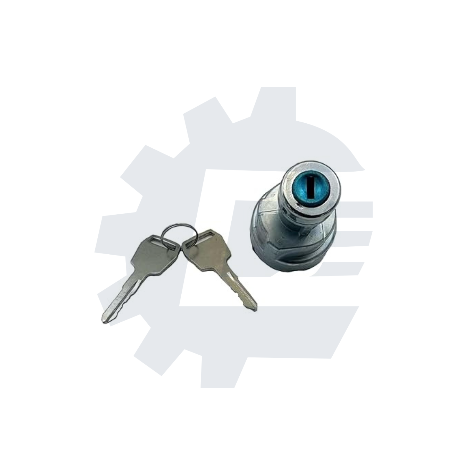 3-terminal ignition switch with 2 keys 57510-23000-71 for Toyota, Hyster, and Clark forklifts