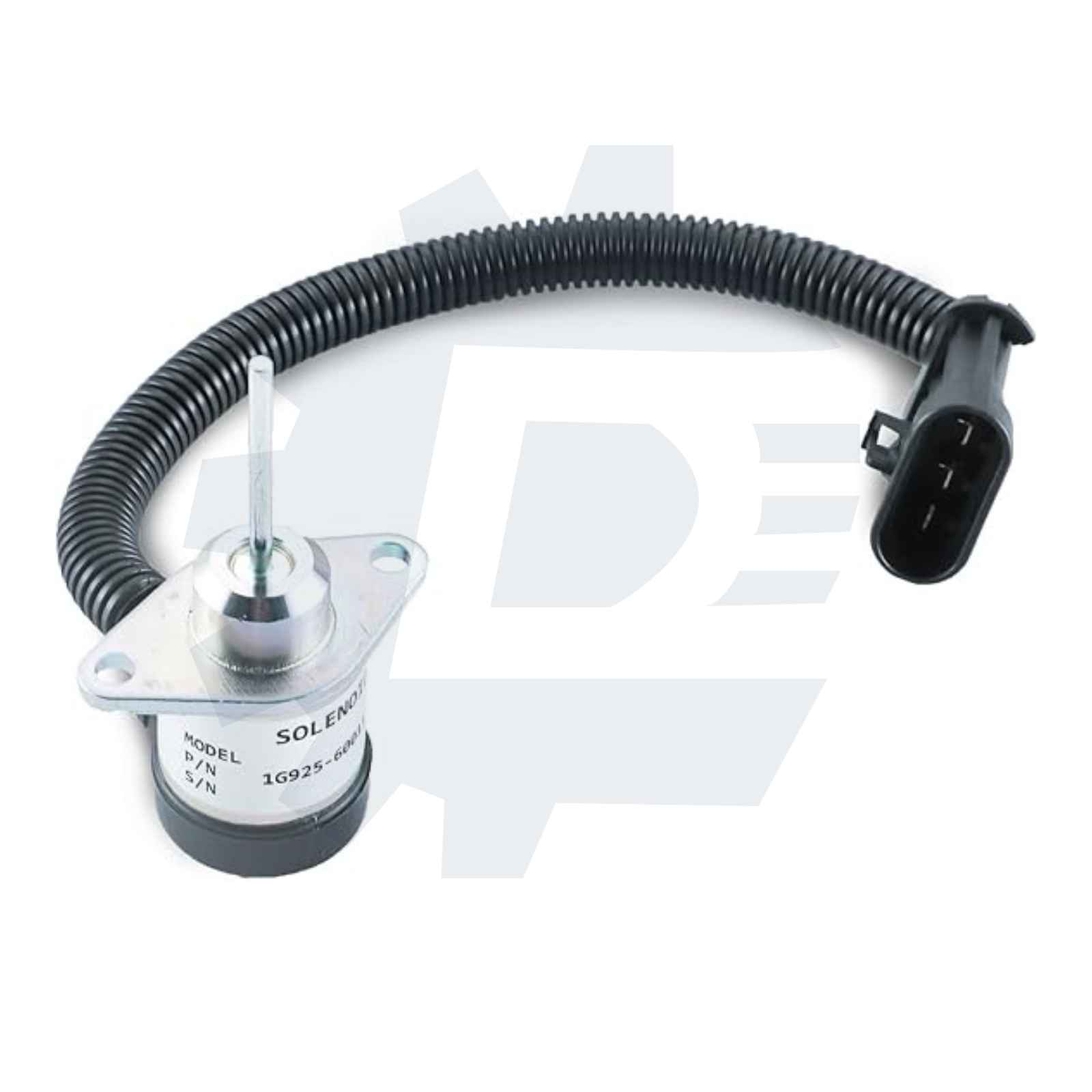 6691498 fuel shut off solenoid 1503ES-12A5UC4S 6691313 1G925-60011 compatible with Bobcat skid steer 425 428 430 435 325 328 329 and Bobcat excavator S205 S510 S530 S130 S150 S160 S175 12VDC