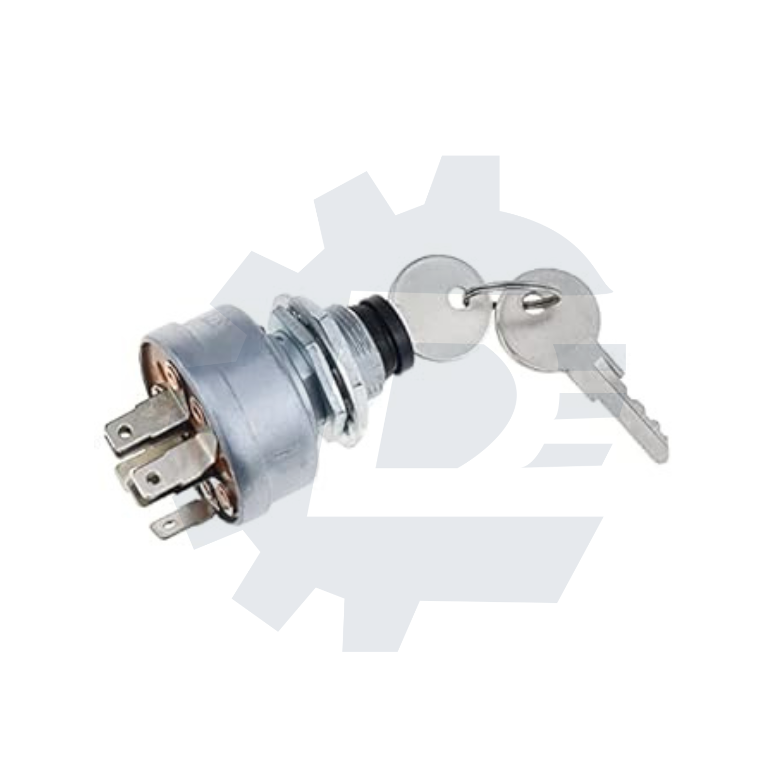 Ignition key switch TCA22740 with 3 keys for John Deere 170 185 265 lawn tractors, replaces AM101561 TCA15075