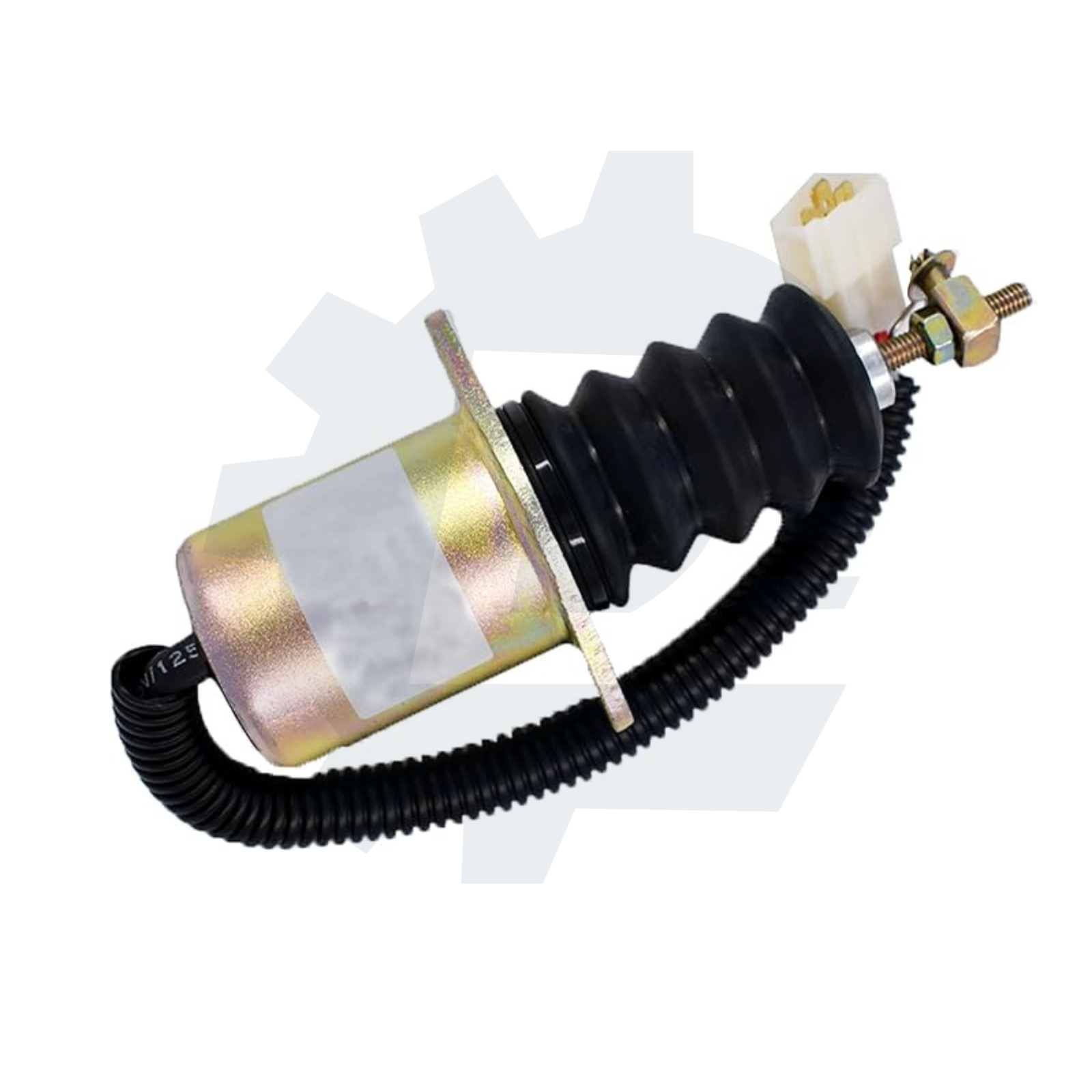 Fuel shut off solenoid valve AM882277 compatible with John Deere 670 770 870 970 1070 compact tractor 12V