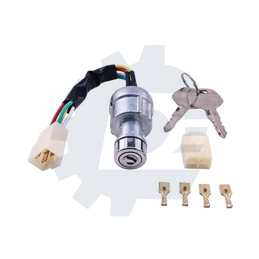 Ignition key switch JK411-01 for Heli CPCD20 CPCD30 CPQ10 forklifts, replaces Z8710-04110 Z871014110
