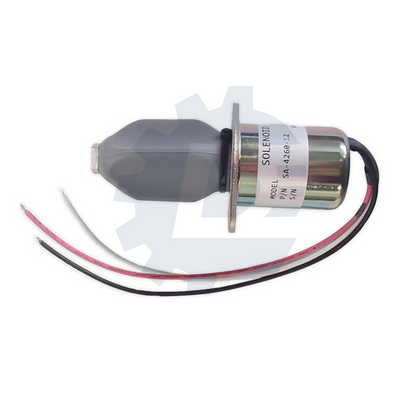 Fuel Shut Off Solenoid SA-3725-12 30A87-20404 12V For Mitsubishi S3L2-61SD
