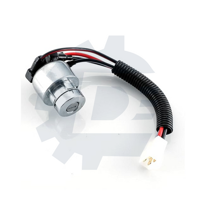 Ignition switch with key TC020-31820 for Kubota L2501 L2800 L3400 MX5000 tractors, replaces TC020-31822