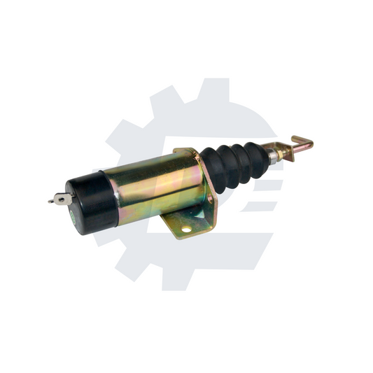Fuel shut off solenoid 1502-12C7U2B2S1 SA-3405-T 12V compatible with Lister Petter LPW LPWS LPWT diesel engine genset