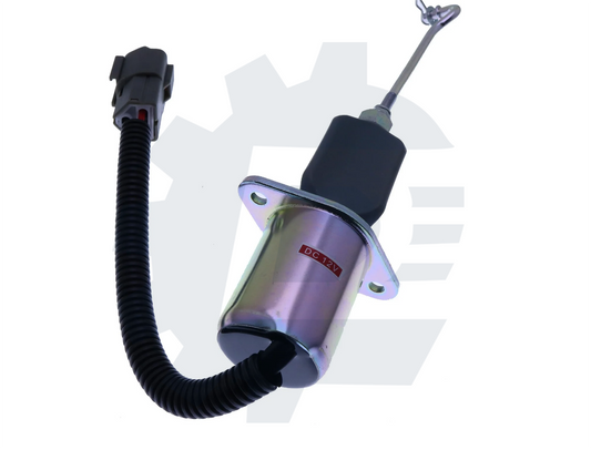 12V fuel shutoff stop solenoid valve 1752ES for diesel engines, replaces SA-3999-12