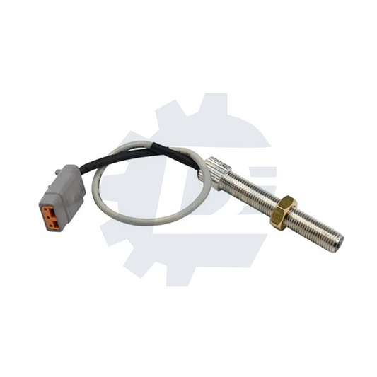 Generac magnetic speed sensor and crank position pick-up part #0D2244M. This RPM sensor monitors engine speed for Generac generators and engines.