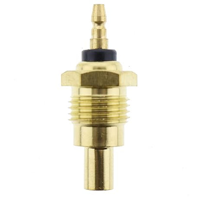John Deere water temperature sensor part #T110736 and #41-7959. Compatible with a wide range of John Deere tractors including 1023E, 1025R, 1026R, 3033R, 3039R, the 4-Series (4044R, 4052R, 4066R), 5-Series, 6-Series, 7-Series, 3120, 3320, 3520, 3720, 4105, 4200, 4300, 4400, 4500, 4600, and 4700 models.